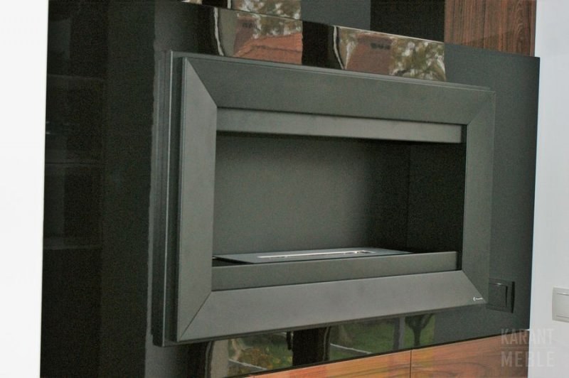 Meble biurowe z kominkiem z witrynami — zdjęcie 8