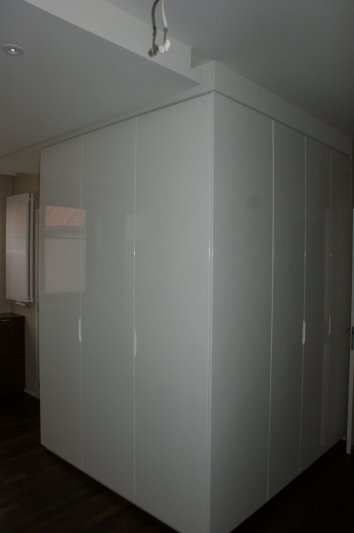 Szafa narożna — MDF, lakier połysk — zdjęcie 13