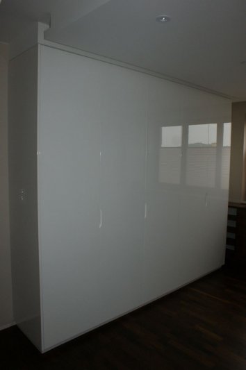 Szafa narożna — MDF, lakier połysk — zdjęcie 2