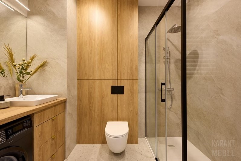 Meble z płyty laminowanej w dwóch kolorach Swiss Krono — zdjęcie 13